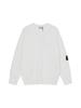 STONE 25FW Unisex Ribbed Badge Crew Neck Knitwear Sweater