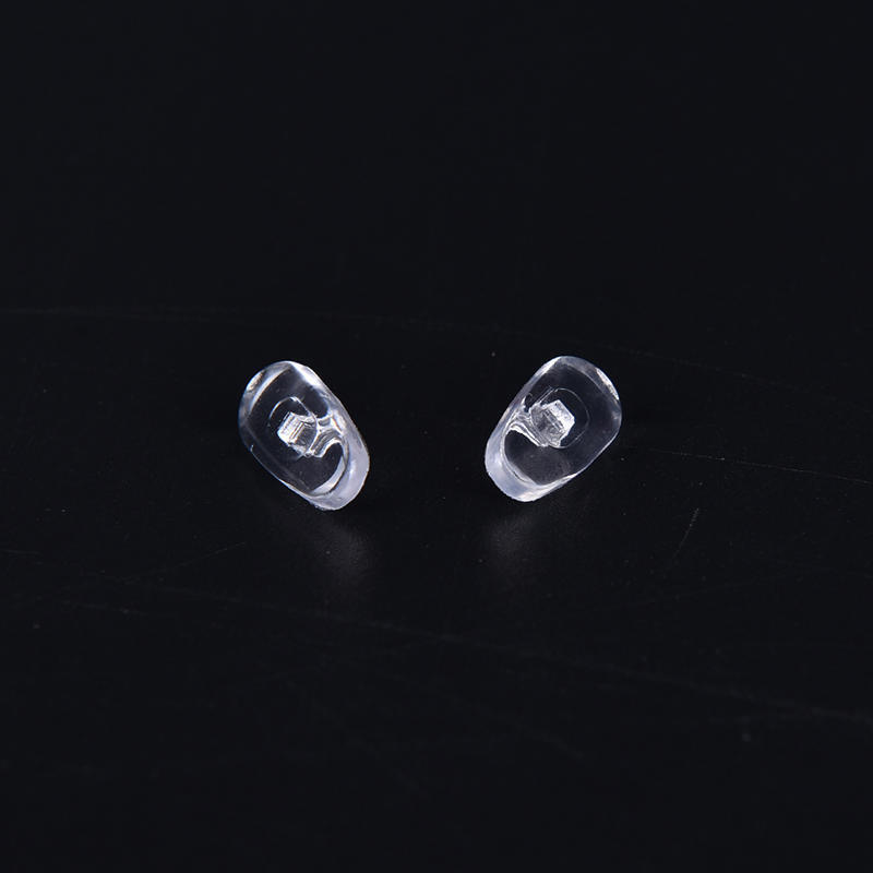 50 пар навинчивающихся овальных силиконовых носоупоров для очков, новые,