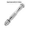 Manual Hand Twist Drill & Reamer Set for DIY Woodworking & Eye Punching