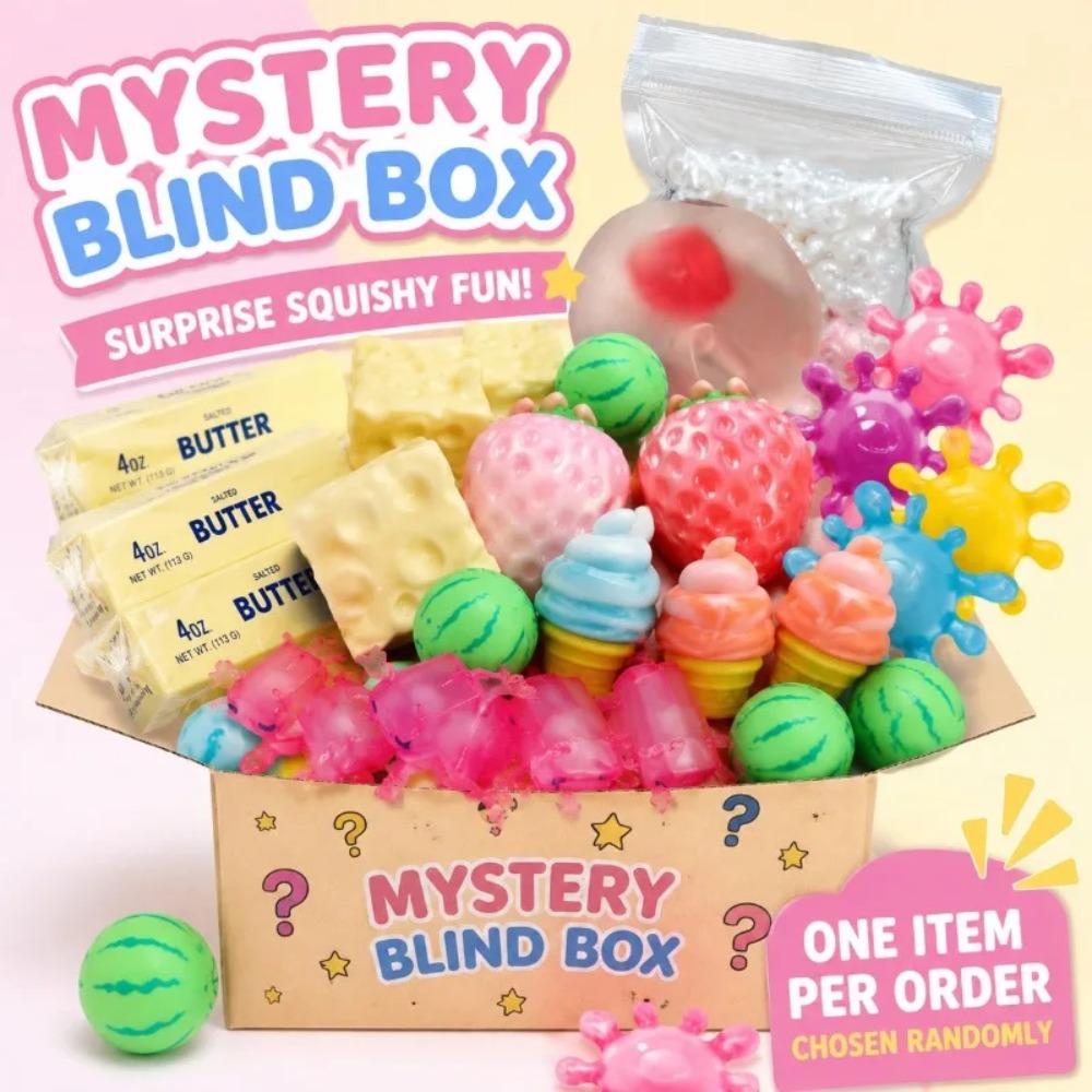 100+ Стилей Новинка Mystery Gift Сюрприз Blind Box DrPepperrNeDoh Nice Cube Масляный Стикер Squishy Сжимаемая Игрушка для Взрослых Подарки