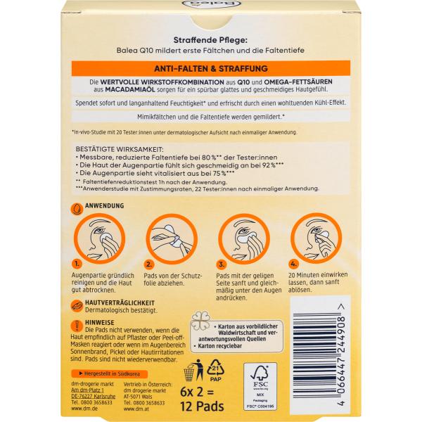 Германия DM Balea iPad Q10 против морщин 12st