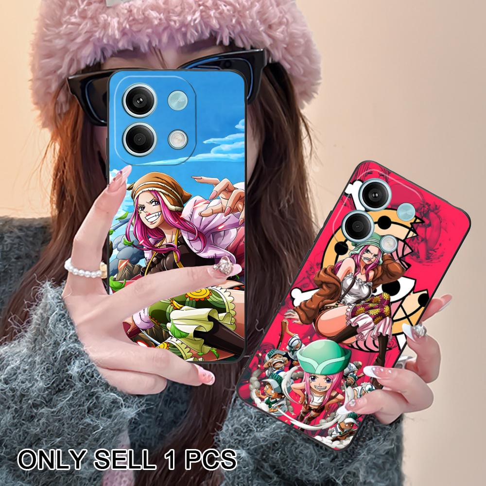 Jewelry Bonney Phone Case for POCO M7 M6 M5 M4 M3 X7 X6 X5 X4 X3 Pro GT 5G Soft TPU Shockproof Cover