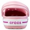 Crocs Crocband Lightweight Breathable Non-slip Wear-resistant Beach Clogs Sandals Unisex Pink Purple