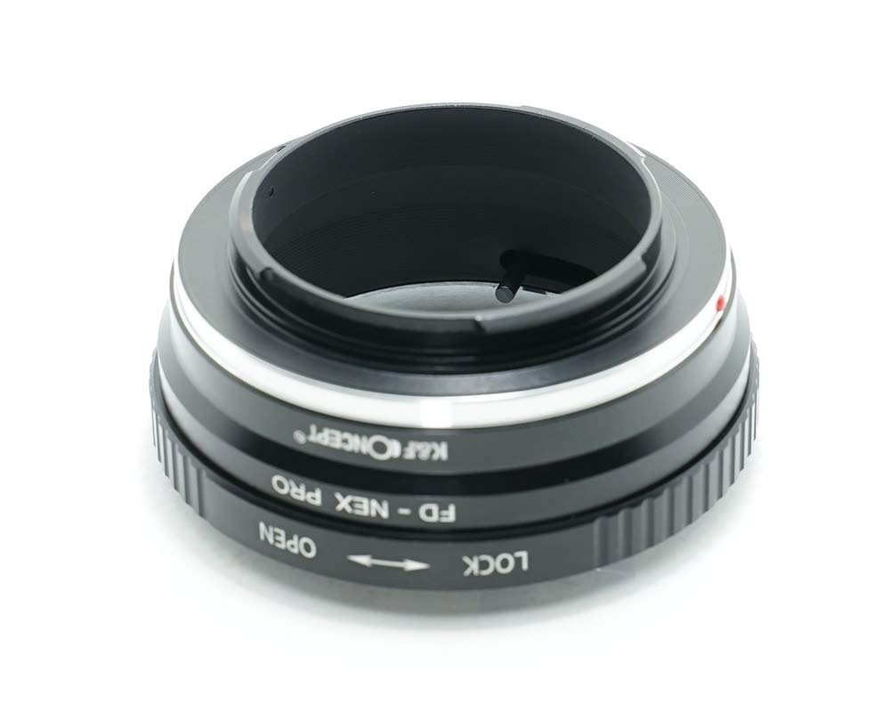 CONCEPT CANON FD Mount NEX E Mount Adapter PRO с салфеткой для протирки линз K&F - fd-nex-pro (КФНЕКСПРО)