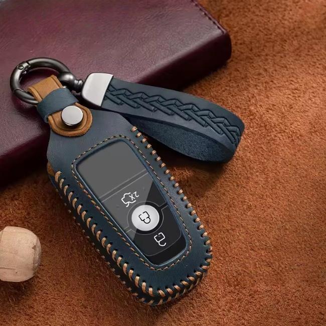 Чехол для автомобильного ключа с полной крышкой для Ford Fusion Mustang Explorer F150 F250 F350 EcoSport Edge S-MAX Ranger Lincoln Mondeo