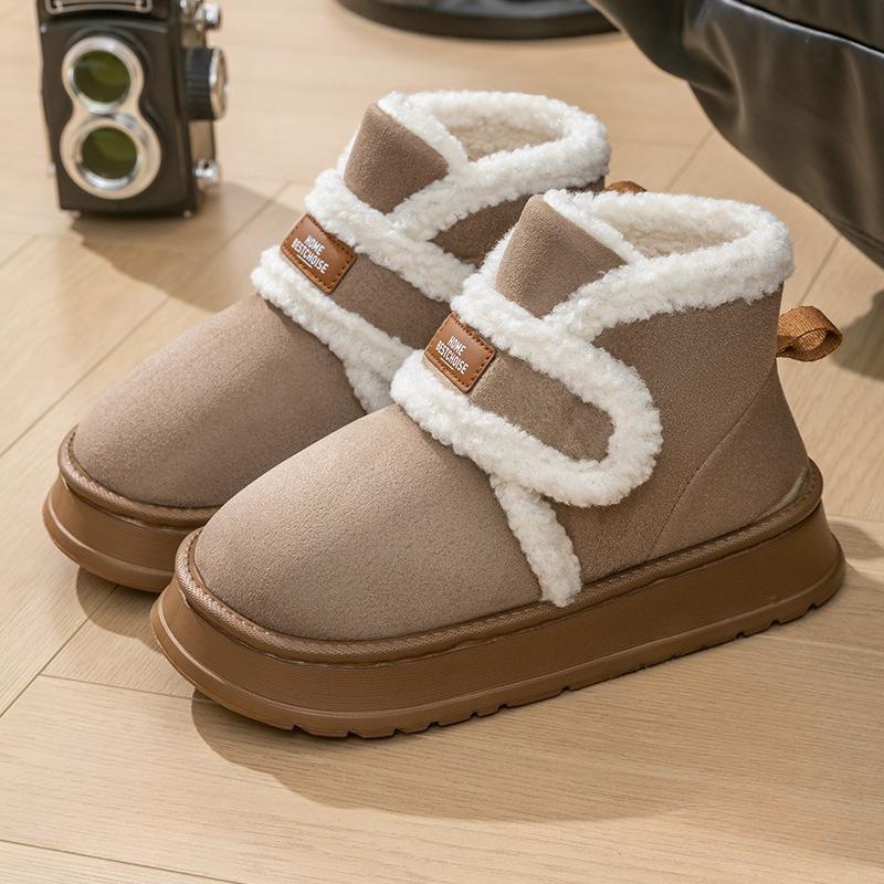 Women's Winter Snow Boots with Thickened Lining for Non-Slip, Warmth and Comfortable Shoes