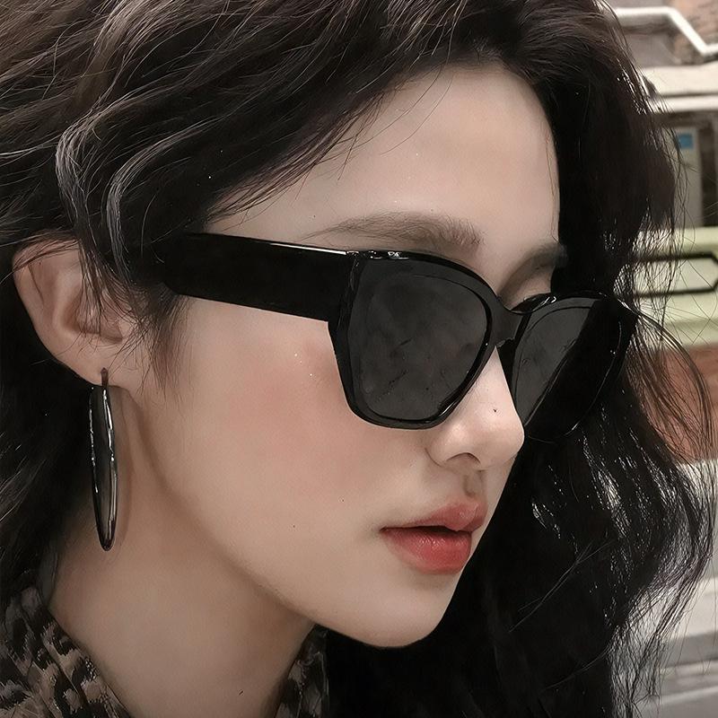 Солнцезащитные очки формы «кошачий глаз» женские, корейская мода, антибликовые, мужские очки для рыбалки и вождения, женские