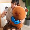 Newest Creative Boxing Capybara Plush Toy Athlete Capybara Toy for Kid Soft Toy Birthday Gift Cute Plushies Capibara Doll