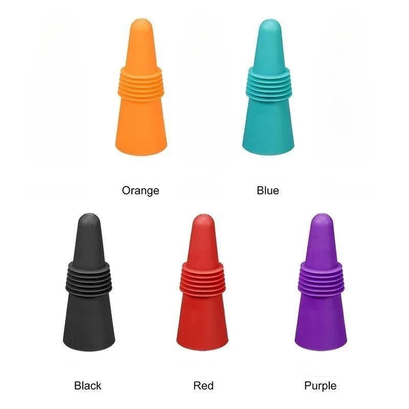 1pc Reusable Wine Bottle Stopper, Leak Proof Champagne Beverage Bottle Cap Sealing Stopper Protector For Home Use