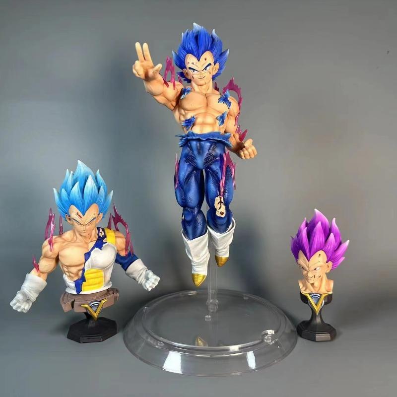 35СМ Фигурка Dragon Ball Сон Гоку Какаротто Веджета Ёнсай Три Головы Аниме Фигурки ПВХ Статуя Модель Фигурка Действия Подарок Игрушка