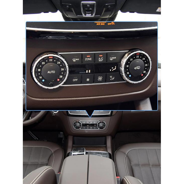 Car Console Air Conditioning AC Wind Volume Heater Climate Control Button For Mercedes Benz ML GL GLE GLS W166 W292 ML350 GL350