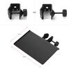 Universal Microphone Stand Clamp On Tray Metal Material with Mounting Clamp