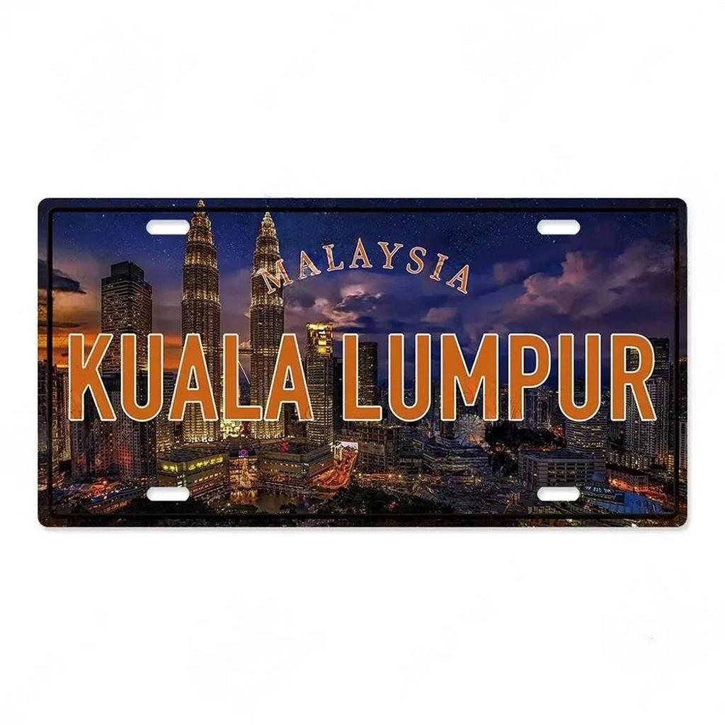 Барселона Астонри Милан Чикаго Металлические жестяные таблички Винтажная табличка Автомобильный номерной знак Рельефная бирка Гараж Бар Паб Клубы Домашний декор для стен