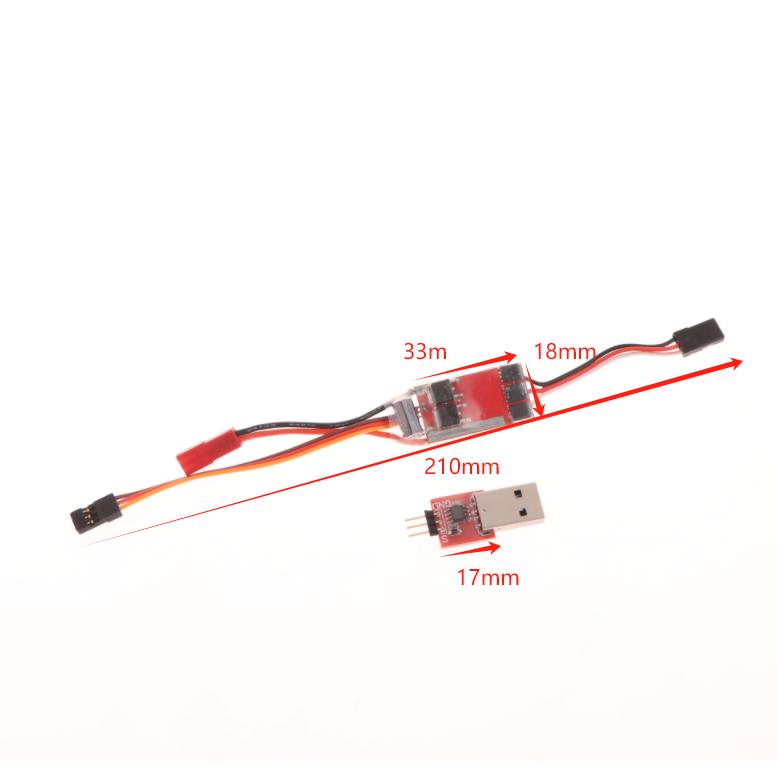 AM32-Mini-Q Mini-Z 20A Brushless Power ESC Adjustment For 1/24 1/28 1/32 Scale RC Car Model Accessories