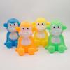 Squeaky Monkey Squeeze Toy with Realistic Sound Soft TPR Fidget for Stress Relief Cute Animal-Shaped Decompression Gadget for Kids Adults