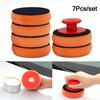 New 4 Inch Car Wax Applicator Pads Set with Red Handle Soft Sponge Applicators Foam Wax Pad for Polishing and Cleaning Cars