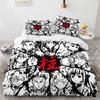 Demon Slayer Bedding Collection Single Twin Full Queen King Size Anime Kawaii Bed Collection Aldult Kid Bedroom Duvetcover Collections 3D