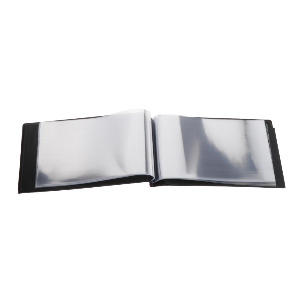 Collection Album Book Banknote 40 Pockets 21x12cm
