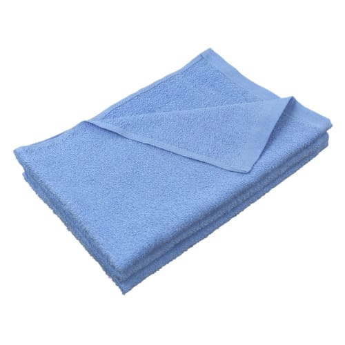 Car Wash Towels, 34 x 50 cm, Absorbent, Quick-Drying, Double-Sided, 180 Momme, 12 Sheets, Blue