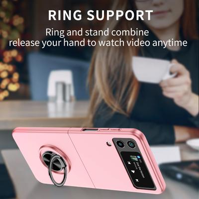 Жесткий пластиковый чехол-держатель с защитой от падения для Samsung Galaxy Z Flip 4 5g Flip4 Flip3 Flip 3 противоударный чехол для аксессуаров для телефонов