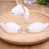 Kids Cute White Seal Scented Slow Rising Squeeze Stretch Toy Cellphone Pendant