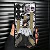 Bleach Aizen Sousuke Plating Phone Case For Samsung Galaxy S24 S25 FE S26 Edge S23 Ultra S22 S21 Plus S20 Anti-Fall Airabag Cove