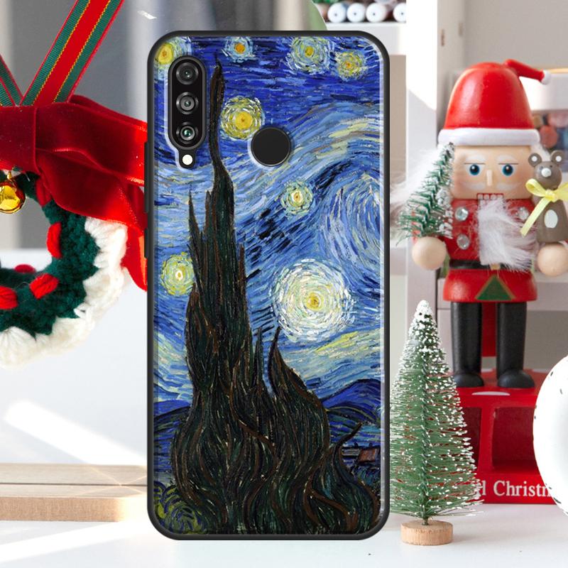 Ван Гог Звездная ночь Для Huawei Nova 5T 9 10 SE 7i 8i 11i 12i Y73 Y72 Y61 Y91 Y60 Y70 Y90 P20 P40 P30 Lite Чехол
