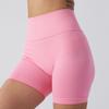 Women Yoga Shorts Sweat Absorption Tight Tummy Control Skinny High Elasticity Yoga Wide Band High Waist Butt-lifted Sweatpants Female Clothes