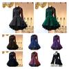 Medieval Renaissance Vintage Butterfly Long Sleeve Cosplay Dress
