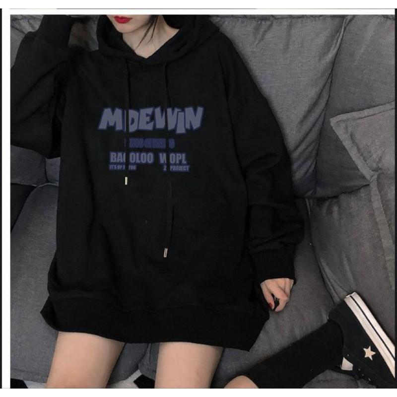 Womens Oversized Hoodie Vintage Style Loose Fit Long Sleeve Sweatshirt Fall Winter