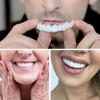 1 Pair Teeth Veneers Men Women Brightening Dentures Temporary False Teeth Cover Instant Imitation Braces For Confidence Smile