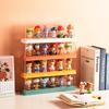 Clear Acrylic Blind Box Showcase Storage Display Stand Toys Dustproof Display Cabinet Toy Doll Anime Figure Organizer