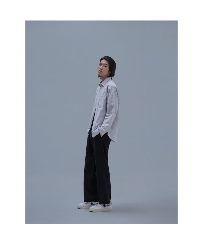 SHIFT.G Ordinary Onetuck Slacks Black