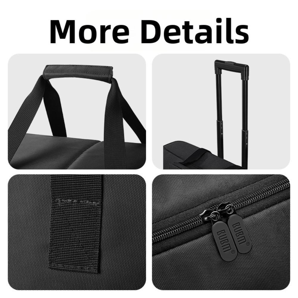 with Detachable Trolley Rolling Monitor Carry Case  Hold Up to 2 Screens