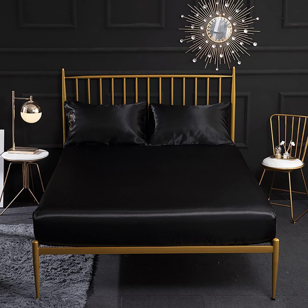 Простой однотонный узор Матрас Комплект постельного белья из трех предметов Цифровая печать Матрас Взрослые Дети