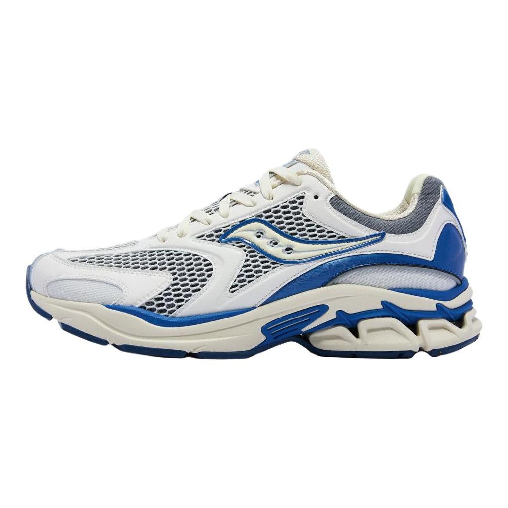 SAUCONY GRID FUSION Дышащие Беговые Кроссовки Унисекс Белый Синий S79093-4
