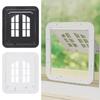 Self-Closing Pet Lockable Screen Door Reinforced Cat Door Hole Dog Screen Door  House Accessories