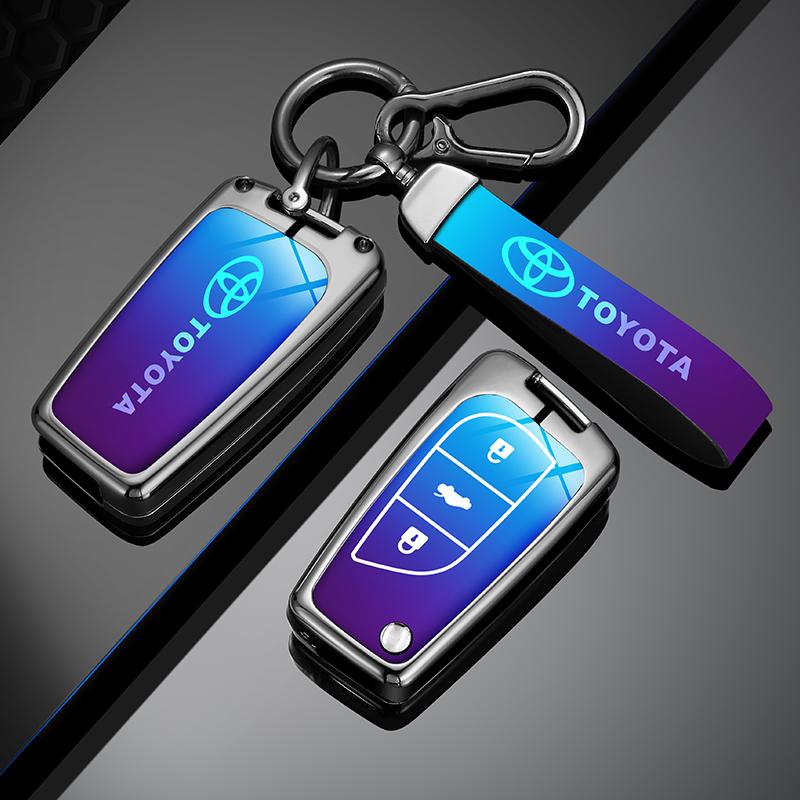 Горячий Чехол-крышка из сплава для автомобильного пульта ДУ Toyota для Toyota Auris Corolla Reiz Avensis Verso Yaris Aygo Rav4 Scion TC IM 2015 2016