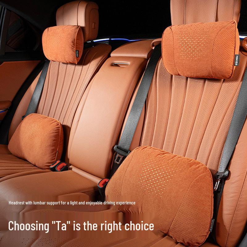 BMW Headrest and Lumbar Support Pillow for 1, 3, 5, 7 Series, X1, X3, X5, X6