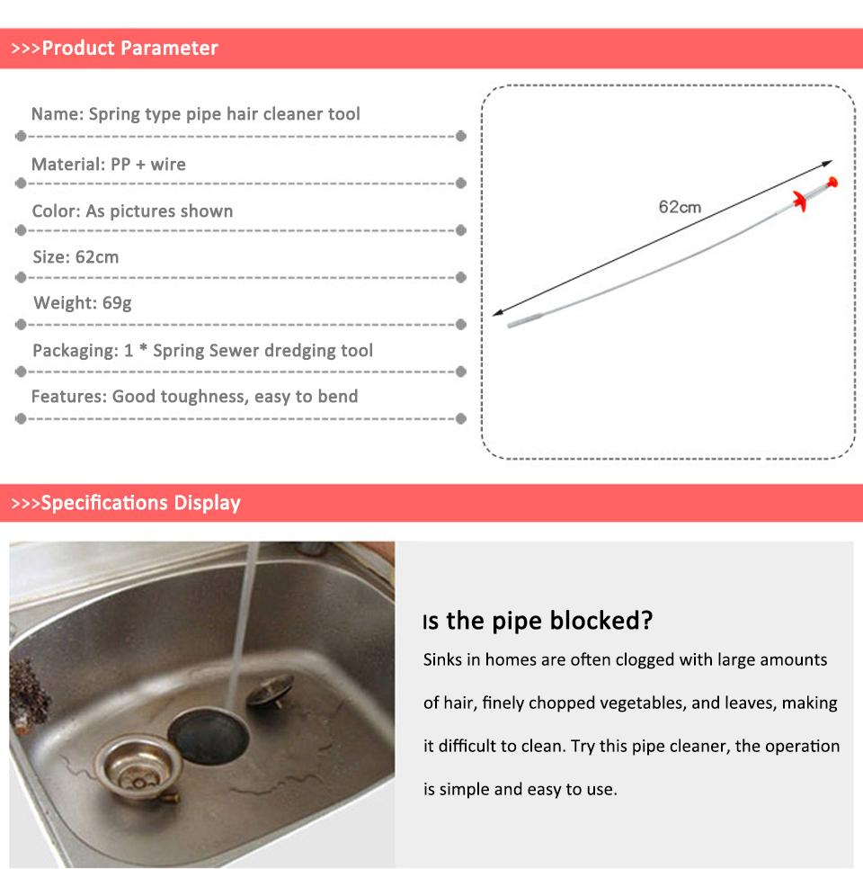 60/90 см пружинный инструмент для выемки грунта, гибкий захват, захват, змеиный кабель, вспомогательный захват, дренажный шнек для мусора, прочистка канализации для волос, раковина, унитаз