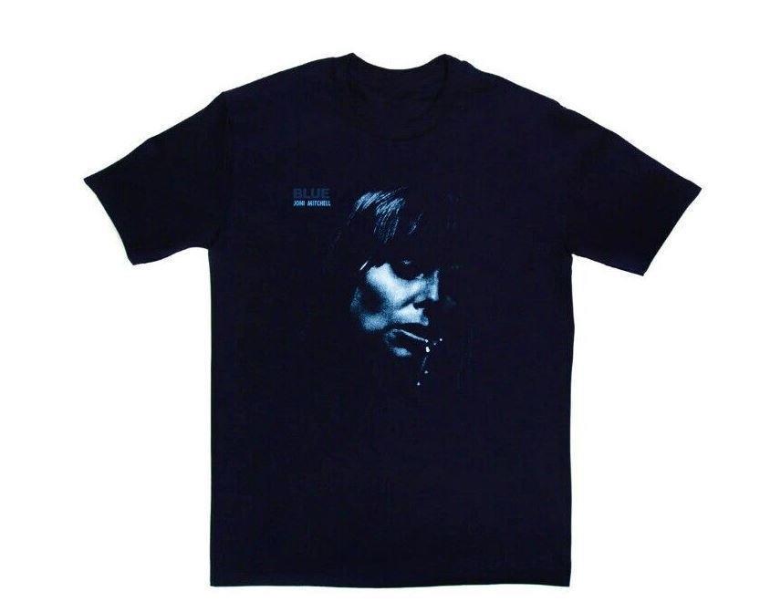 JONI MITCHELL Cotton Black Unisex All sizes T- shirt Unisex T-Shirt