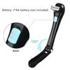 Men Shaving 180 Degrees Foldable Electric Back Hair Shaver Battery Manual Long Handle Hair Remover