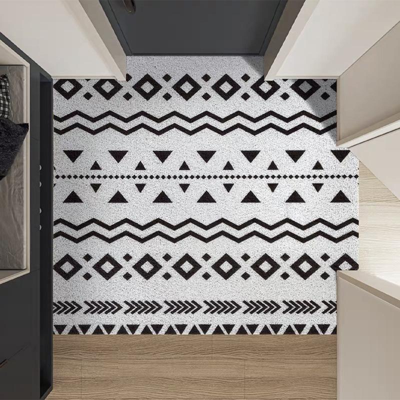 Door Floor Mats For Home Use, High-End Door Dirt-Resistant And Easy To Take Care Of, Non-Slip Foot Mats, Door Entrance Dust Removal Carpet