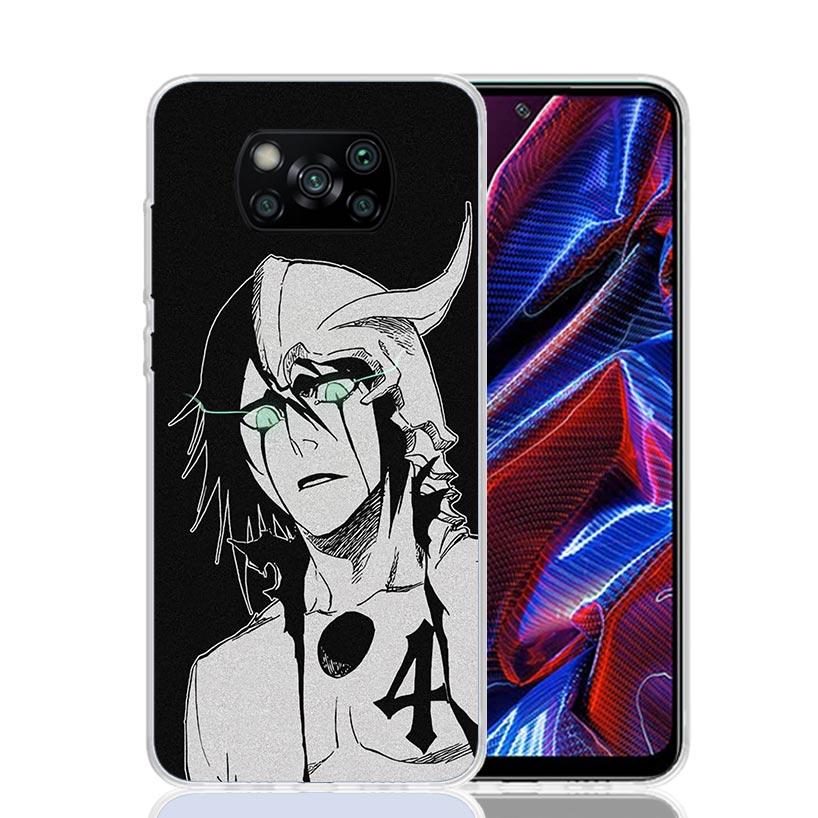 Bleach Ulquiorra Cifer 4 Phone Case For Xiaomi Poco X7 X6 X5 Pro F7 Ultra Redmi 15C 15 13 13C 12 12C 10 10A 10C 9 9A 9C 9T Cover