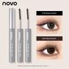 Women's Steel Tube Mascara Waterproof Long Curling Not Smudge Eyes Fine Comb Thick Base Hair-Styling SUNFLOWER Lower Eyelashes