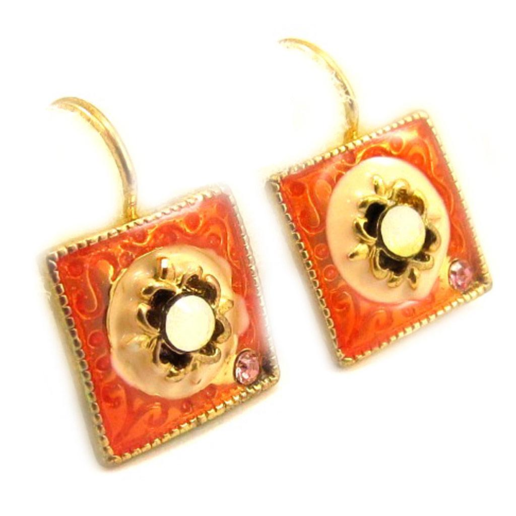 Les Trésors De Lily [E5800] — Дизайнерские спальные места Aliénor, оранжевые.