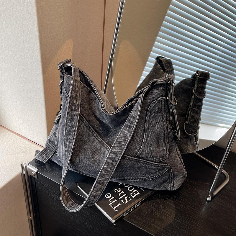 Сумка большой вместимости Повседневная одноплечевая сумка через плечо Сумка-тоут для поездок на работу