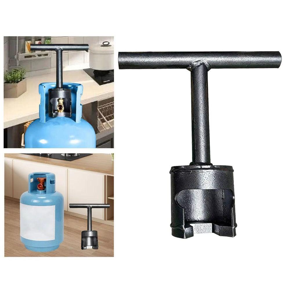 Steel Material Gas Tank Removal Tool Labor-Saving Leverage Can Opener Barbecue Gatherings