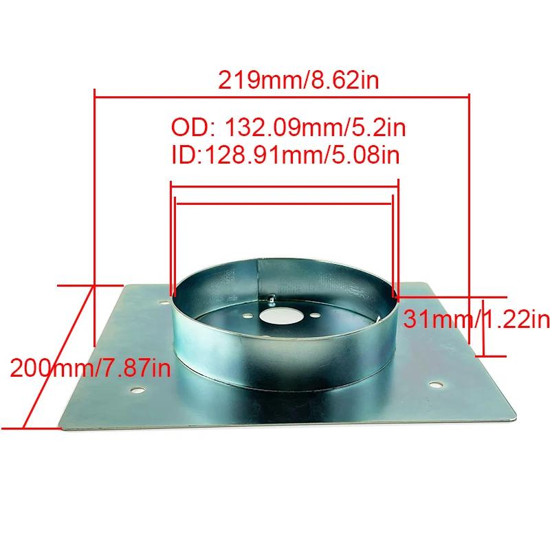Air Diesel Heater Base Mounting Bracket Floor Plate Upgraded Black Silver 8 Styles For Eberspacher Webasto Propex Car Truck VAN