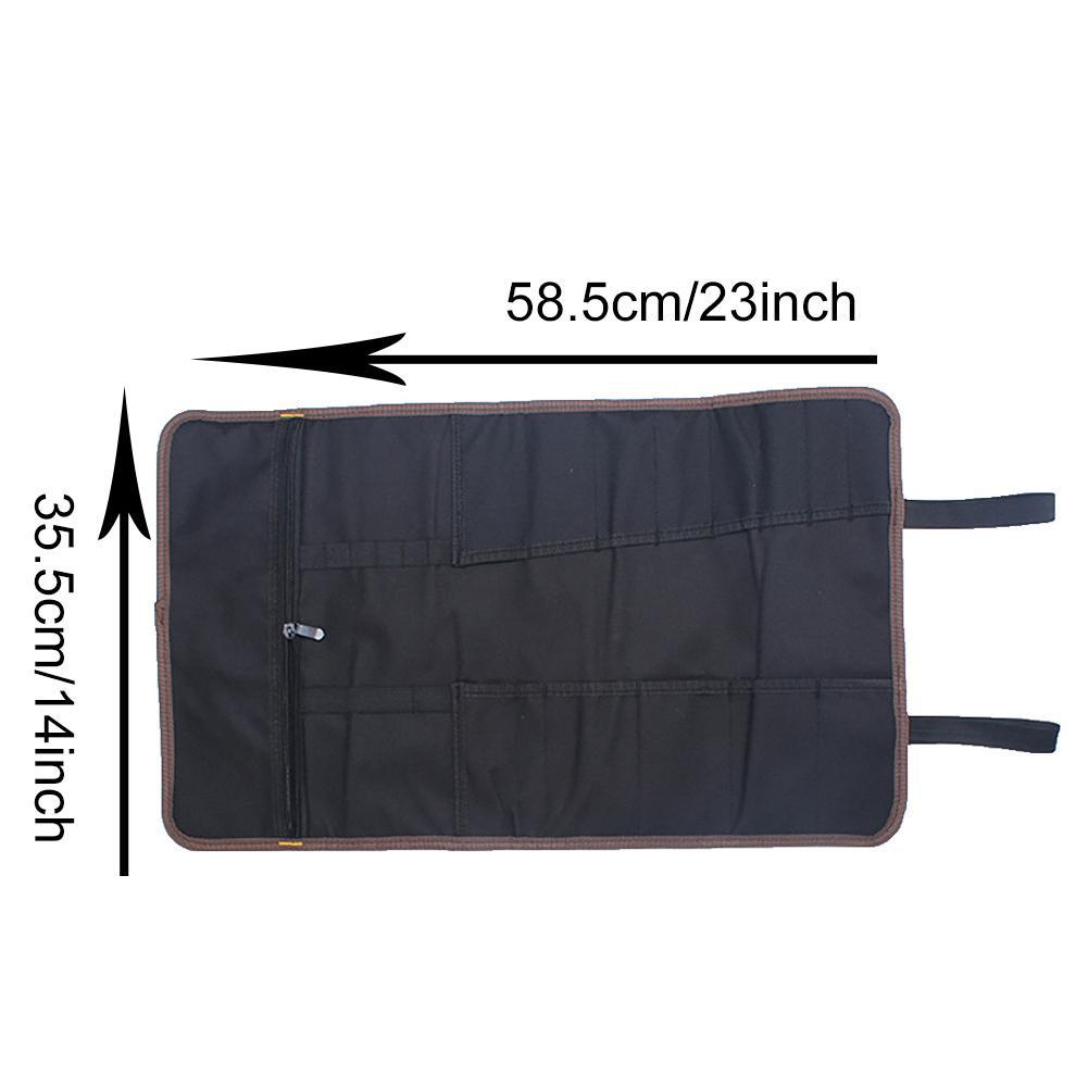 Многофункциональная сумка для гаечных ключей из ткани Оксфорд, складная сумка для инструментов, карман для хранения, портативный чехол для инструментов, чехол-органайзер, держатель